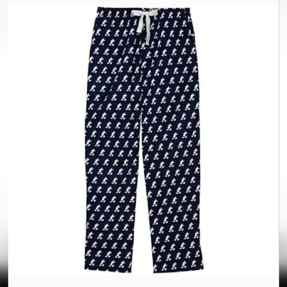 Disney Parks Lounge Pants PJs - Mickey Mouse 100% Cotton Medium Great Co… - Picture 1 of 6